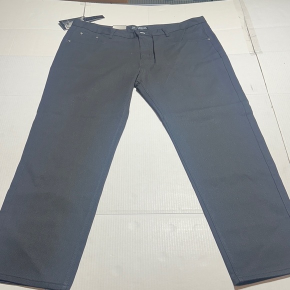Other - NWT Denim Studio dressy slim fit black pants with a slight shimmer 46/32 pockets
